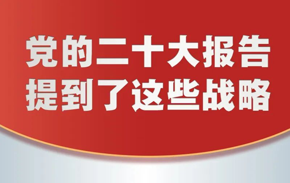 黨的二十大報告，提到這些戰(zhàn)略